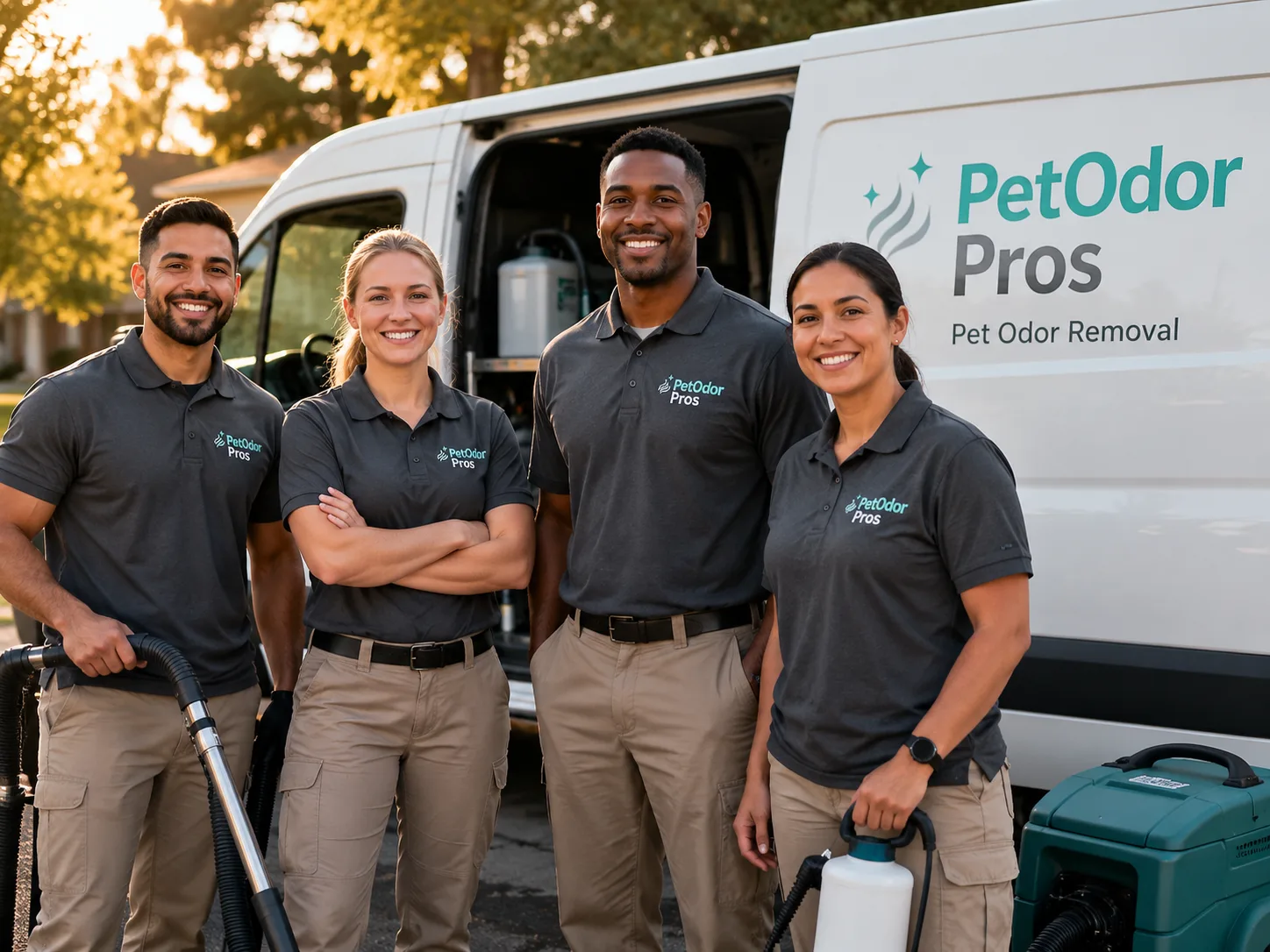 Pet Odor Removal team serving Dexter, GA